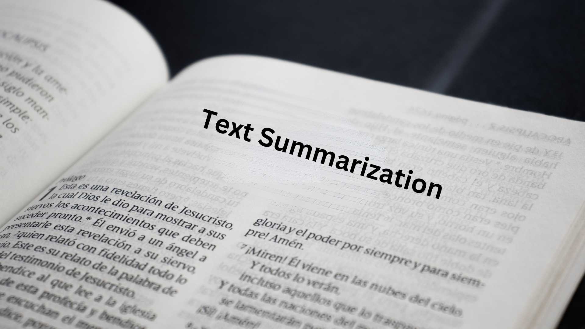 Text-Summerization