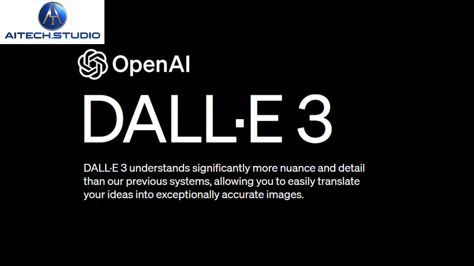 Open AI DALL-E 3